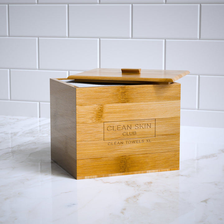 Luxe Bamboo Box with Cover