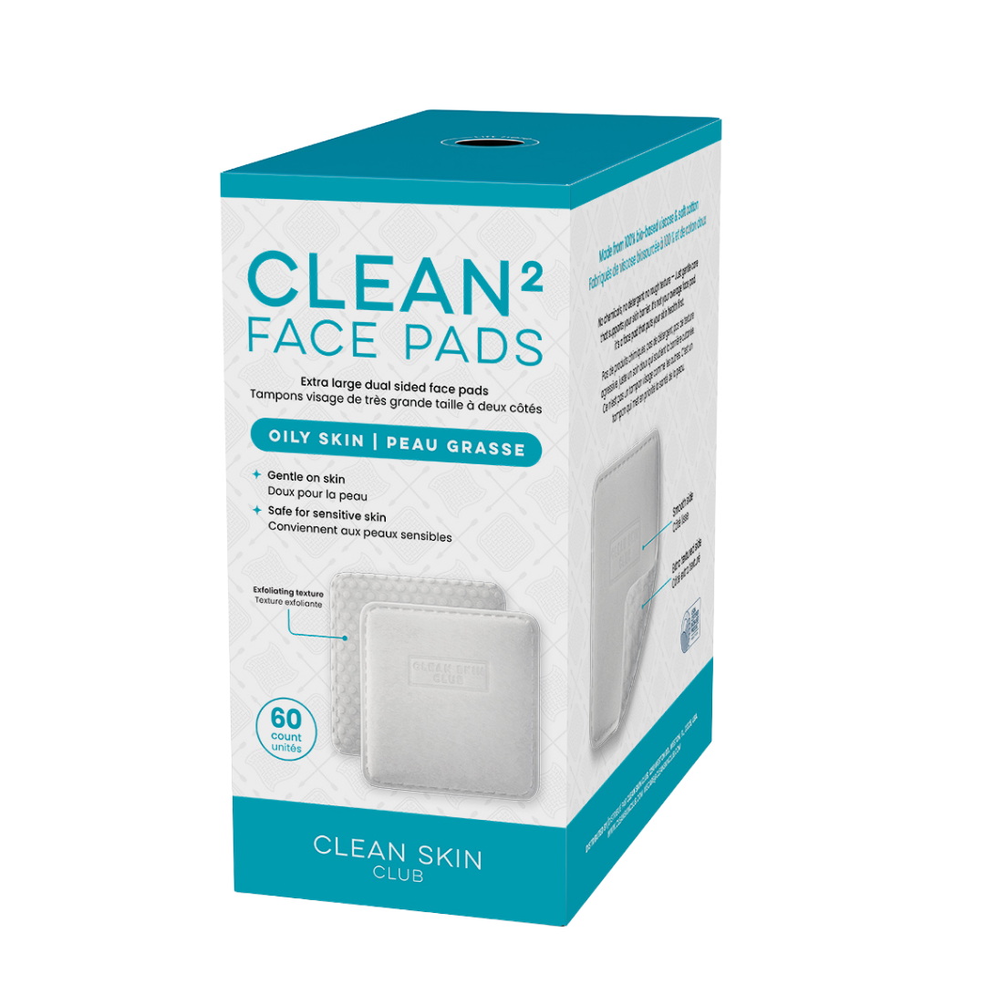 Clean² Face Pads Oily Skin