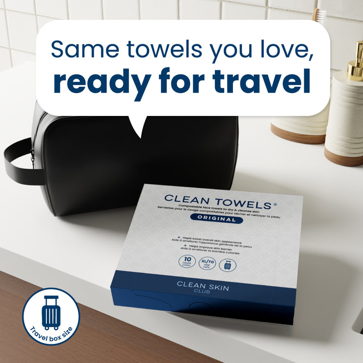 Clean Towels Original Travel (10 Count)