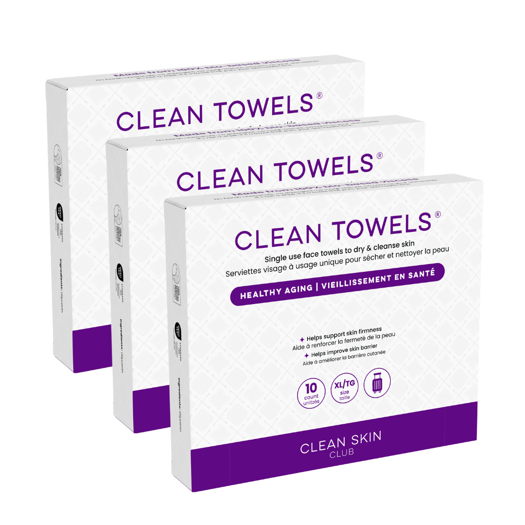 Clean Towels® Healthy Aging Travel (10 count)