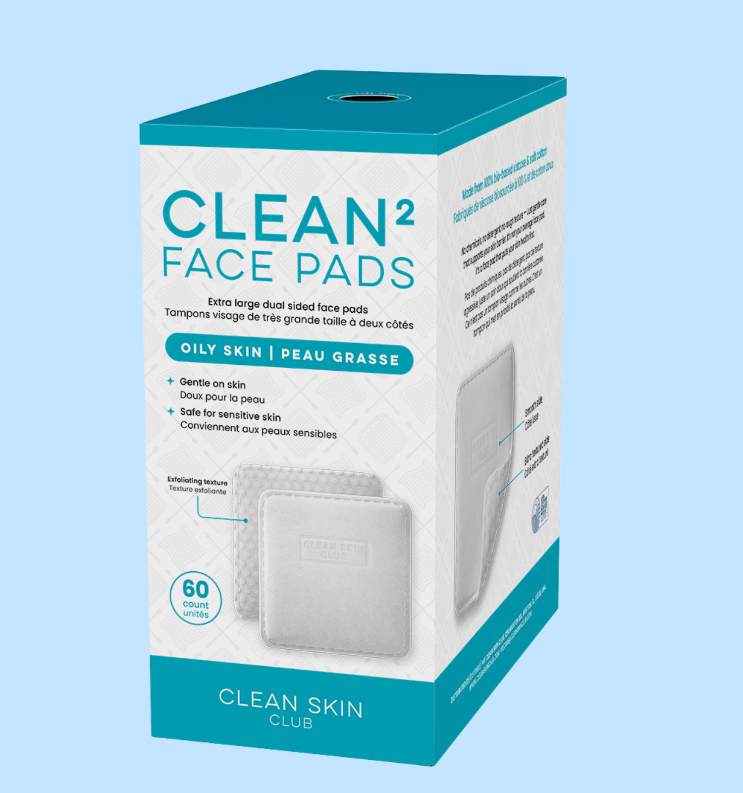 Clean² Face Pads Oily Skin