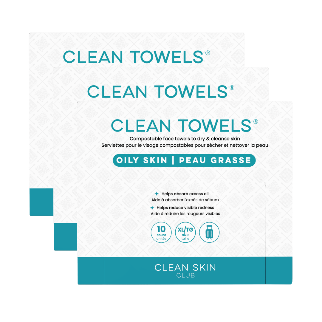 Clean Towels® Oily Skin Travel (10 count)