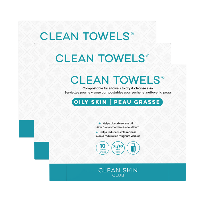 Clean Towels® Oily Skin Travel (10 count)
